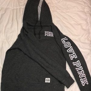 Victoria Secret PINK grey hoodie